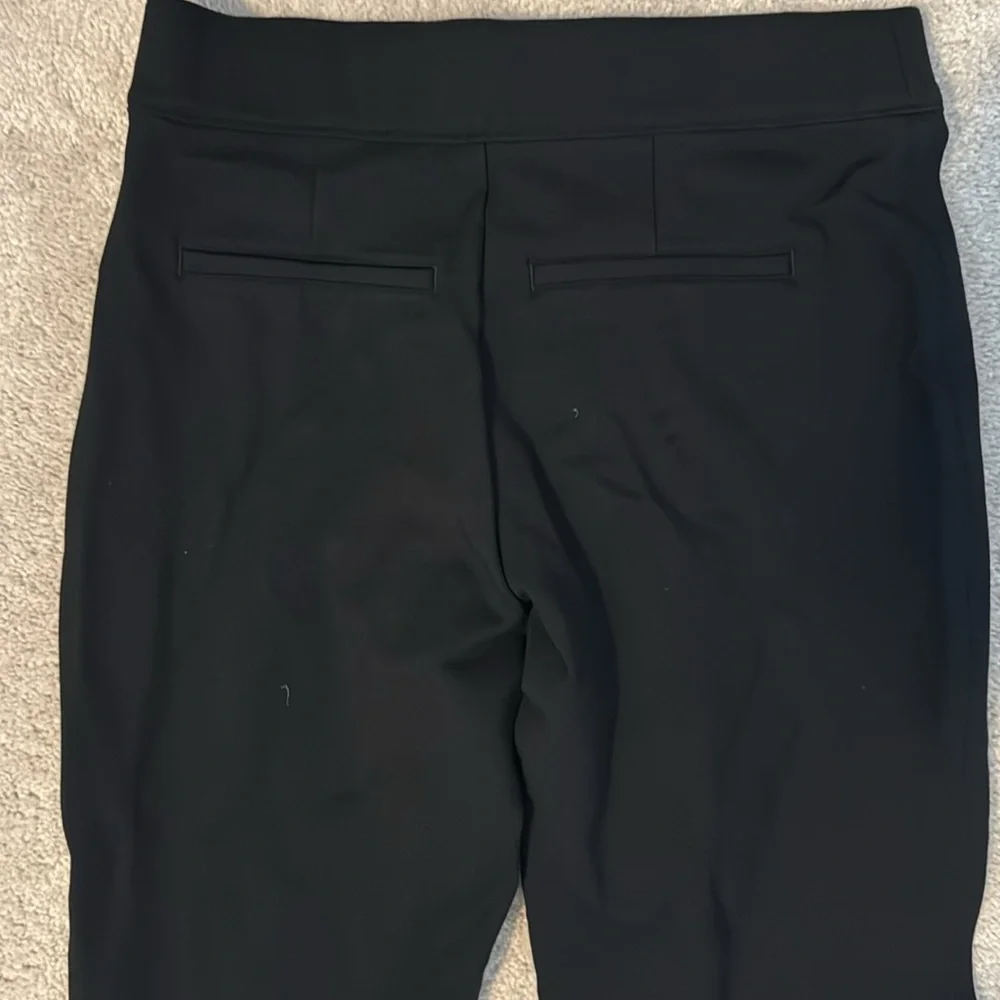 Spanx M black ponte slim straight pull on pants ๐ - Picture 6 of 8